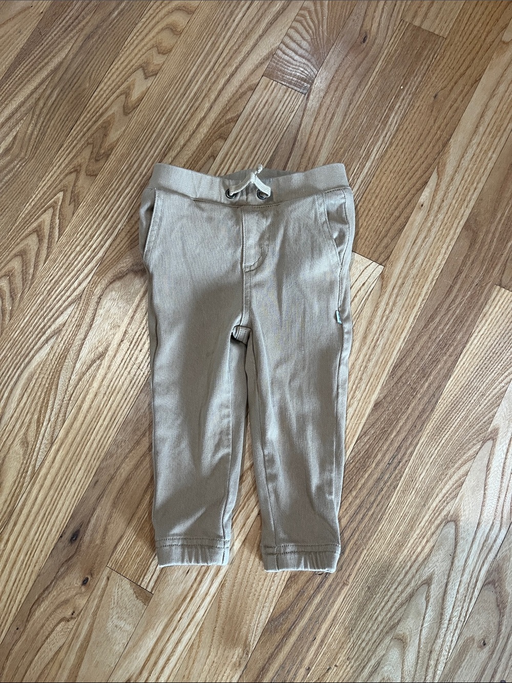 Little Sleepies Kids Neutral Tan Jogger Pants 18-24 mo